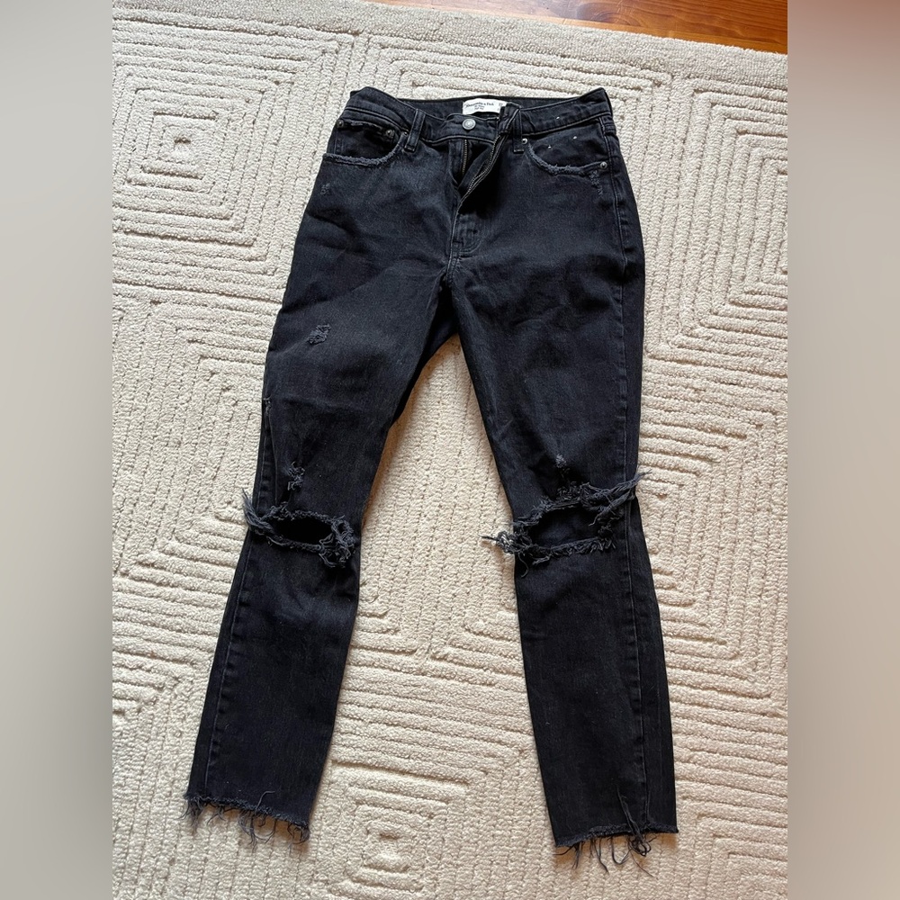 Abercrombie the skinny high rise jeans